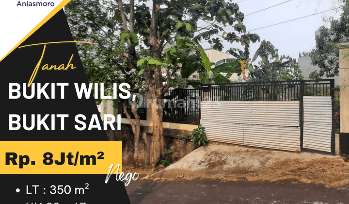 Dijual Tanah di Jl. Bukit Wilis, Bukit Sari 1