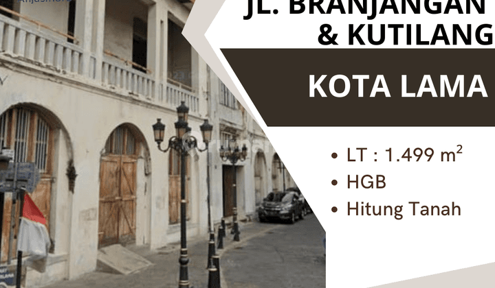 Dijual Tanah Jl Branjangan Kutilang, Kota Lama Semarang  1