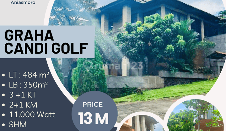 Dijual Rumah Mewah Graha Candi Golf  1