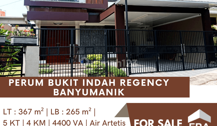 Rumah 2 lt di Perum Bukit Regency Banyumanik 1