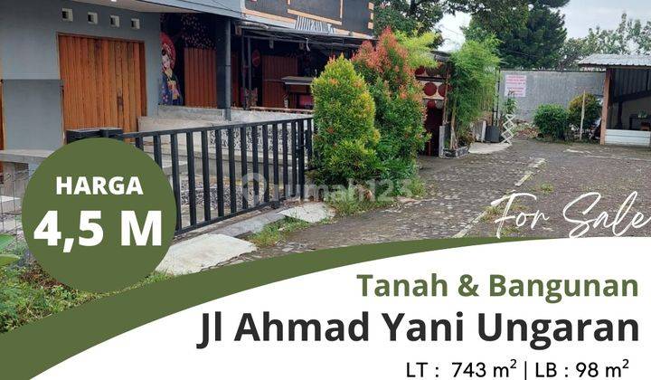 Dijual Tanah dan Bangunan Ruko Jl. Ahmad Yani, Ungaran  1