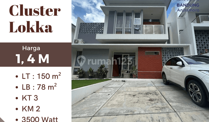 Dijual Rumah BSB Cluster Lokka  1