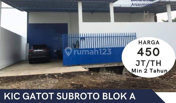 Disewakan Gudang Kic Gatot Subroto  1