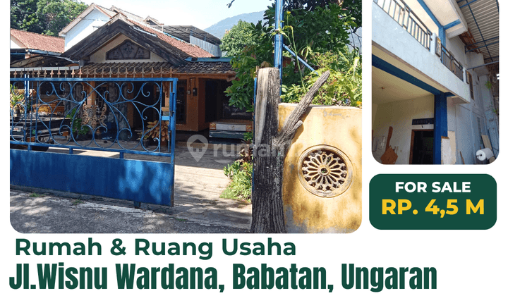 Dijual Rumah Dan Ruang Usaha Jl. Wisnu Wardana, Babatan, Ungaran  1