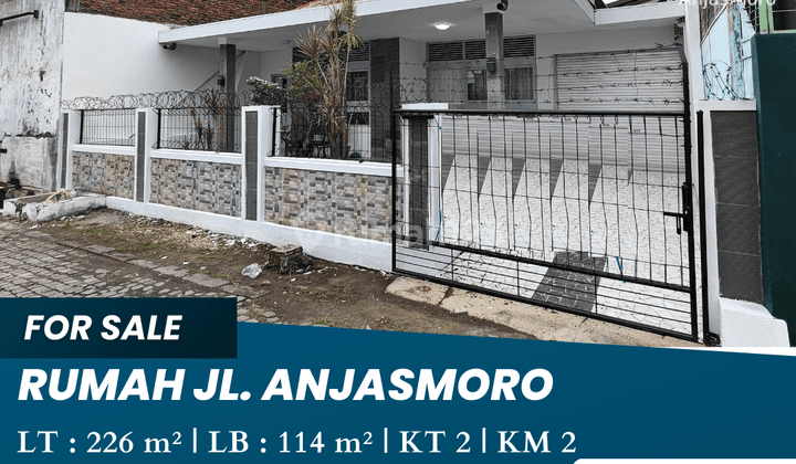 Dijual Cepat Rumah Jl. Anjasmoro 