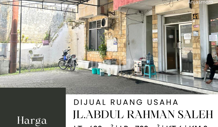 Dijual Ruang Usaha Jl. Abdul Rahman Saleh  1