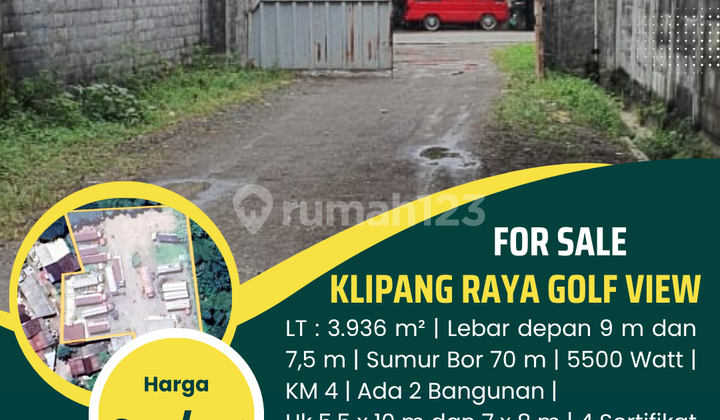 Land for Sale in Klipang Raya Golf View 1