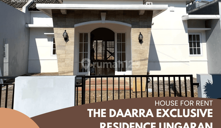 Disewakan Rumah di The Daarra exclusive residence, Ungaran Barat 1