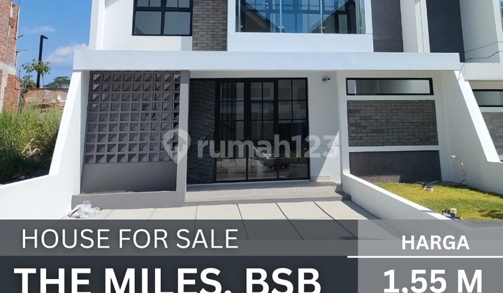 RUMAH 2 LANTAI THE MILES BSB  1