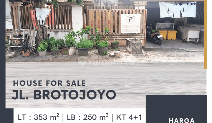 Dijual Rumah Jl. Brotojoyo  1