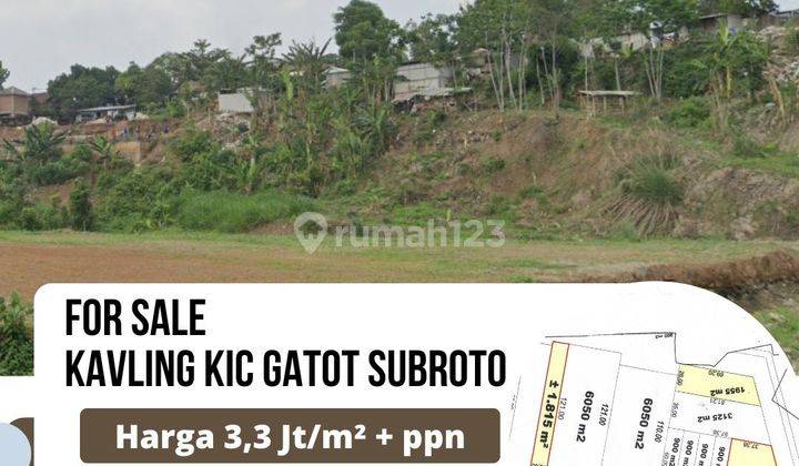 Dijual Tanah Kavling di Kawasan Industri Candi Gatot Subroto  1