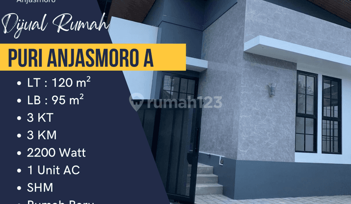 Dijual Rumah Puri Anjasmoro A  1