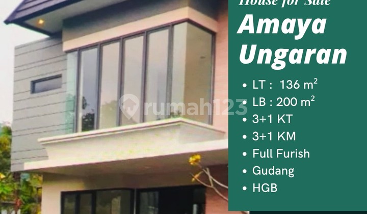 DIJUAL RUMAH AMAYA UNGARAN  1