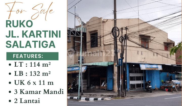 Dijual Ruko Jl. Kartini Salatiga 1