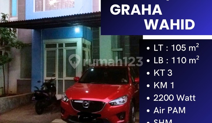 DISEWAKAN RUMAH GRAHA WAHID  1
