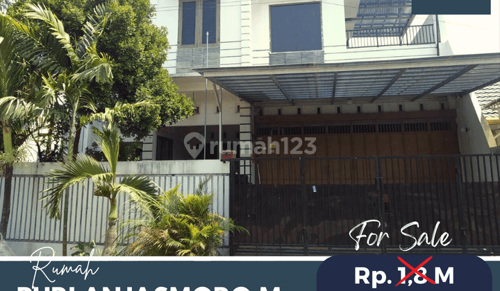 Dijual Rumah 2 Lt Di Puri Anjasmoro M 1