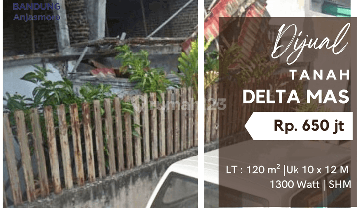 Tanah dan Bangunan di delta mas 1