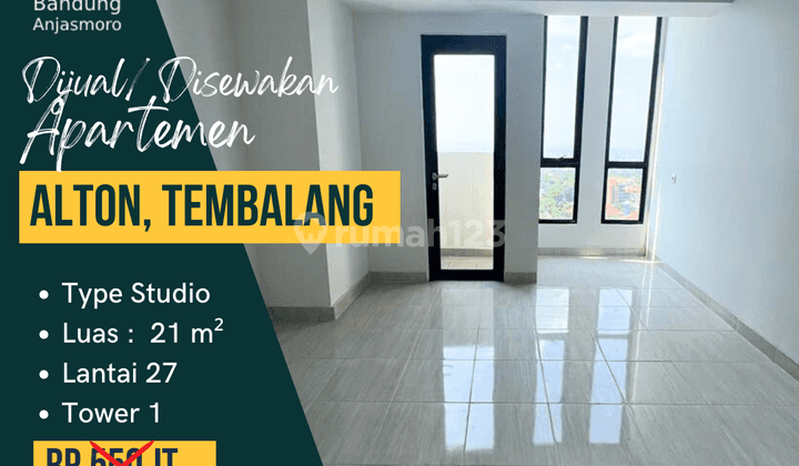 Dijual Apartemen Alton ,Tembalang 1