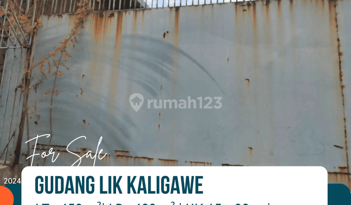 Dijual Gudang Lik Kaligawe 1