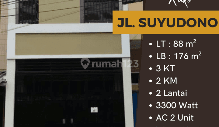 Dijual Ruko di Jl. Suyudono, Semarang Selatan 1