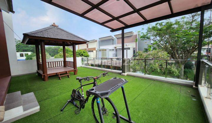 Rumah Ada Rooftop Plus Gazebo di The Icon BSD  2