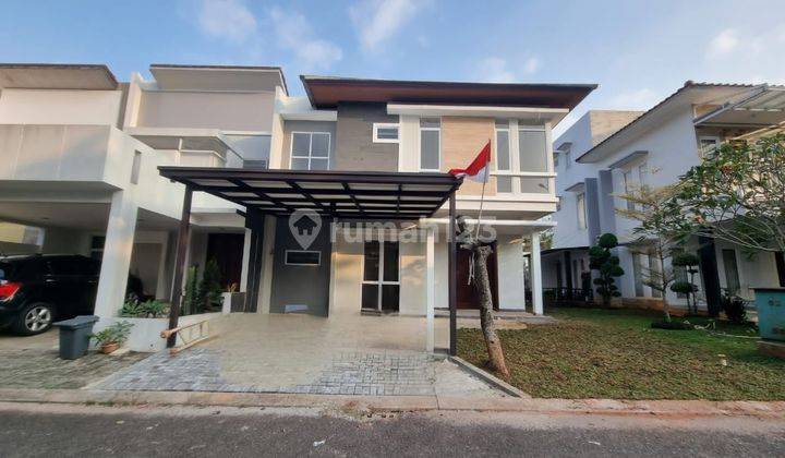 Rumah Baru Minimalist Modern di BSD The Icon 1