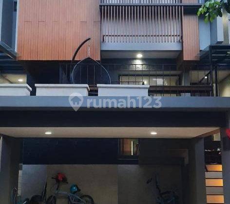 Rumah Minimalist Modern Fully Furnish 3 Lantai di BSD Green Which Caelus  1