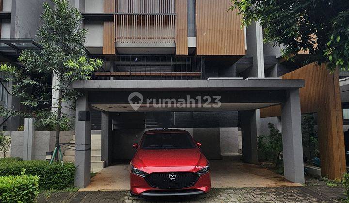 Rumah Minimalist Modern 3 Lantai di BSD Green Which Caelus  1