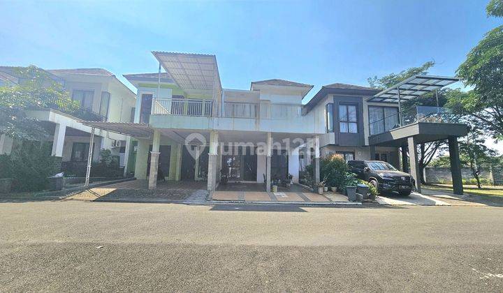 Rumah The Icon Caspia Bagus Hadap Taman 1