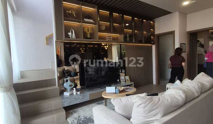 RUMAH DESIGN CANTIK DI BSD UNIT BARU 2 LANTAI SIAP HUNI 2
