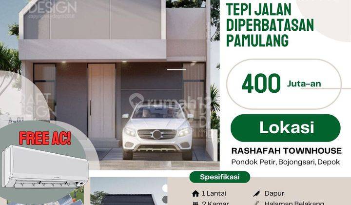 Rumah 2 Lantai Baru di Bojong Sari Depok 2