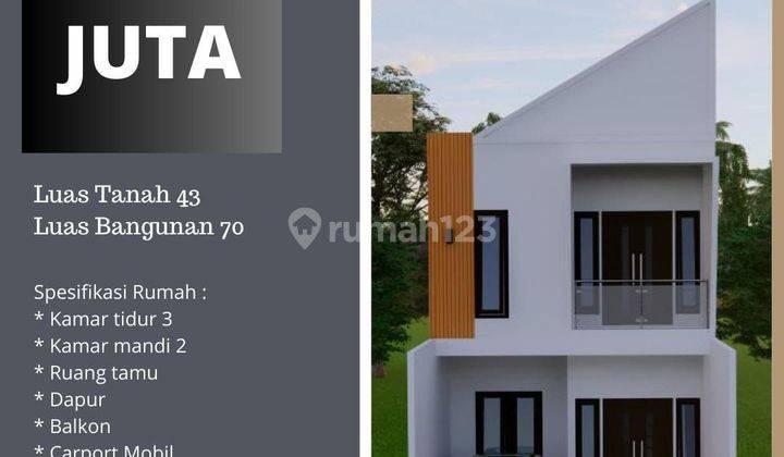 Rumah 2 Lantai di Ciracas Kota Jakarta Timur 1