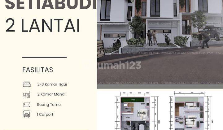 Rumah 2 Lantai di Lembang Kota Bandung 1