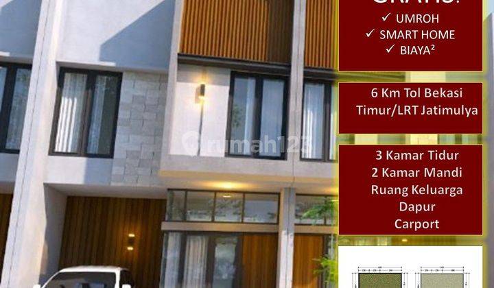 Rumah 2 Lantai Baru di Mustikasari Mustika Jaya Kota Bekasi 2