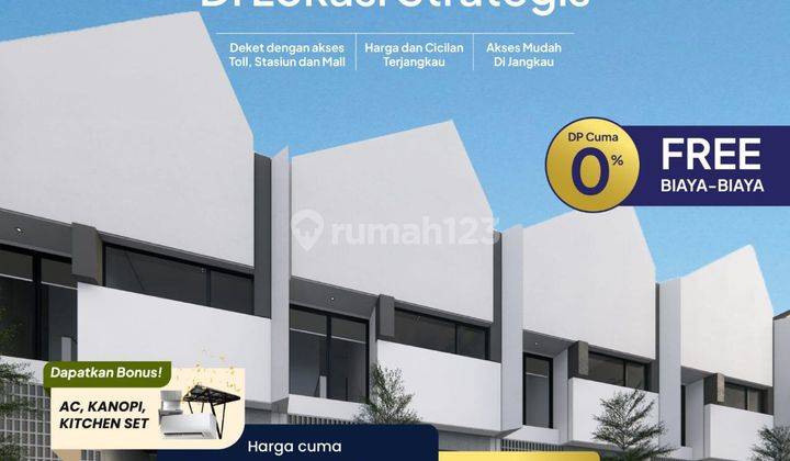 Rumah 2 Lantai Baru di Sawangan, Kota Depok 1