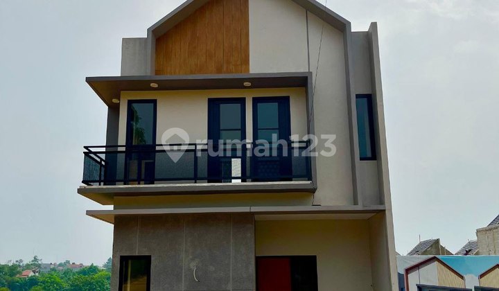 Rumah 2 Lantai Dalam Cluster Syariah Di Cinangka Free Furniture