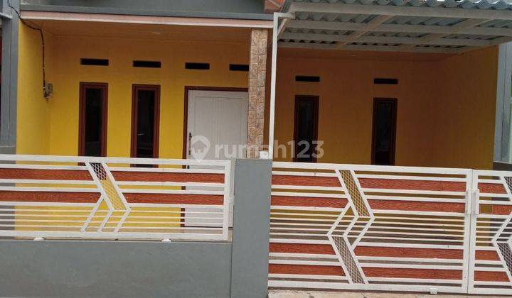 Rumah Siap Huni Baru Bonus Kanopi dan Pagar di Pondok Petir Depok 1