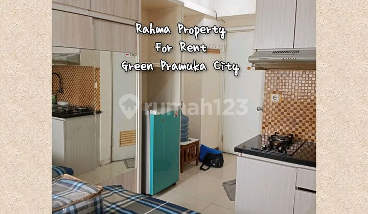 Tahunan Murah Free IPL Studio Furnish Lengkap LT Rendah Green Pramuka City
