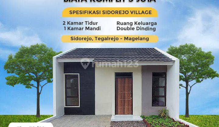 Rumah Subsidi Magelang Type 30 66 , Biaya Komplit 5jt, Angsuran Flat 1