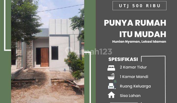 Rumah Subsidi Dekat Terminal Cangkiran, Meteseh Gardenia 5jt Terima Kunci 2