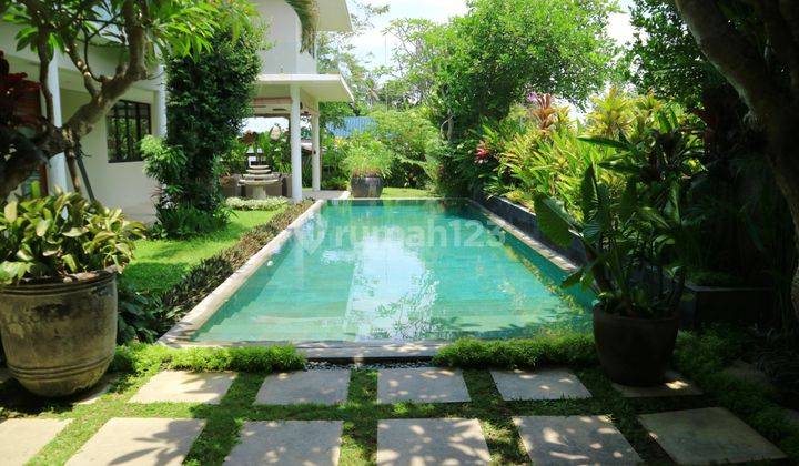 Exquisite Tropical Modern Villa With Rice Field View 1