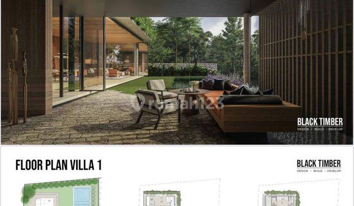 Tropical Villa di Pantai Nyanyi Kediri Tabanan View Sungai Dan Hutan 5