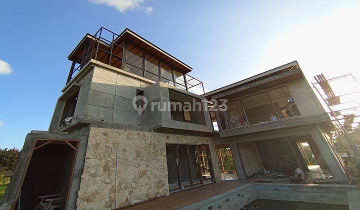 New Luxury Villa Gress View of Rice Fields & Sea Near the Beach 1