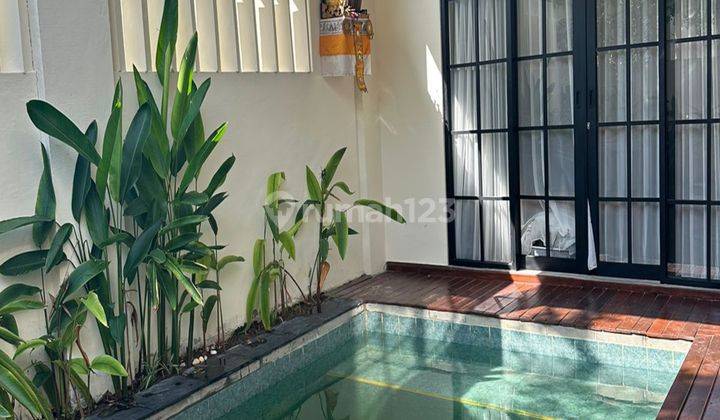 Rumah 2 K T Dengan Kolam Renang Di Sanur 1