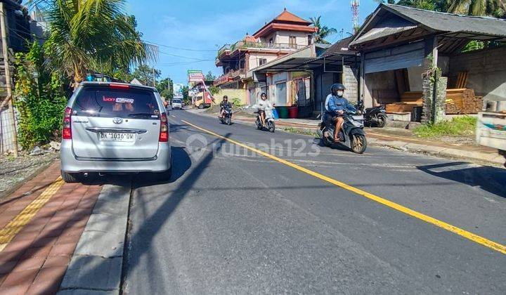 For Sale Tanah Ada Bangunan Ruko Jalan Utama Gua Gajah  1