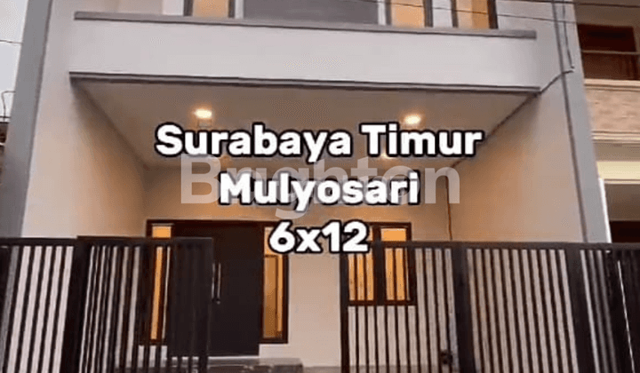 Rumah Bagus New Gress Siap Pakai di Mulyosari Tengah  1