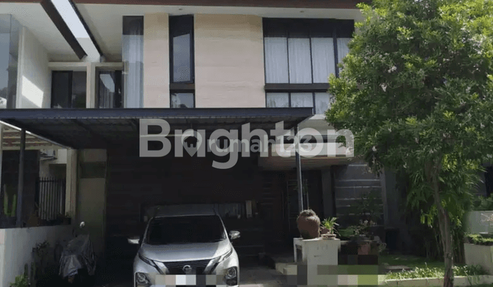 Rumah di Babatan Pantai Astoria Park Terawat Row jalan lebar  2