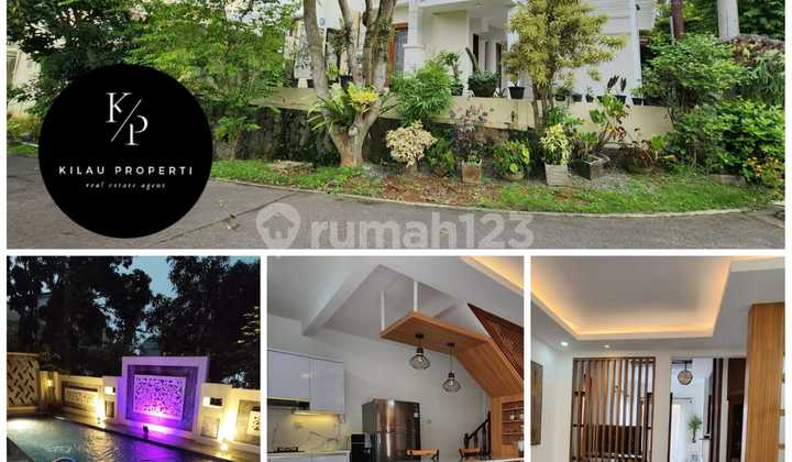 For Sale Fully Furnished House with Swimming Pool in Sentul City Bogor