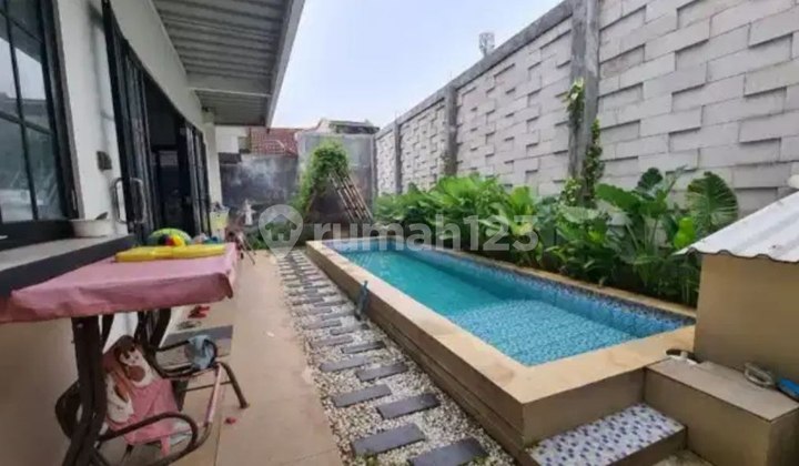 For Sale Beautiful House With Swimming Pool In Pasir Gunung, Cimanggis, Depok