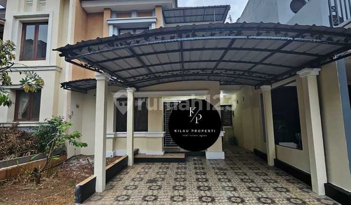 Dijual Cepat Rumah Hadap Taman Siap Huni di Kota Wisata Cibubur